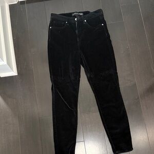 Veronica Beard Black Velvet Pants